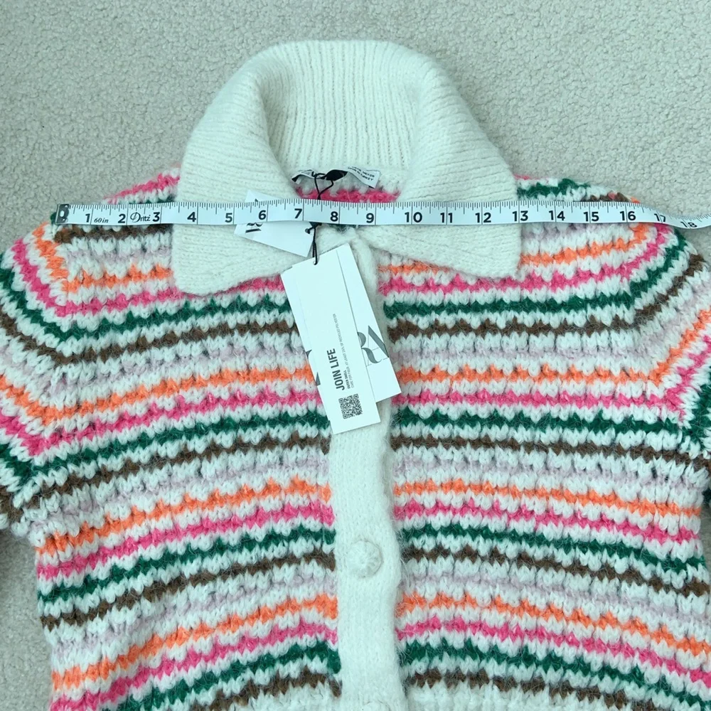 Zara strip knit cardigan - Picture 14 of 14
